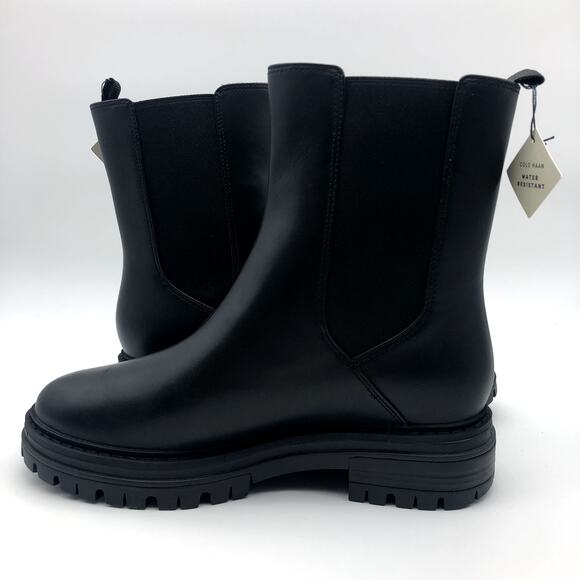 Cole Haan Womens Tahoe Featherfeel Chelsea Boot Size 8 Wide Black NIB - Picture 6 of 11